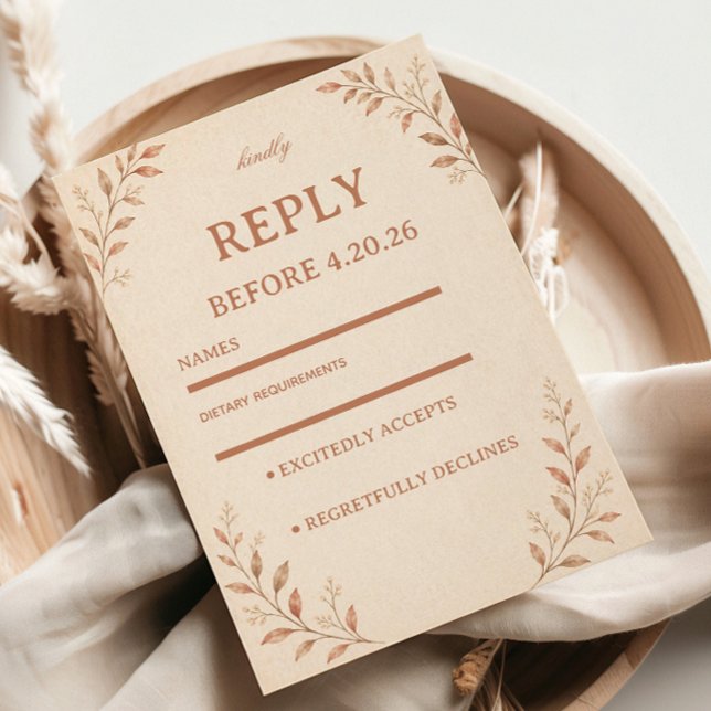 Cartons Réponse Botanique Neutre Douce (Créateur téléchargé)