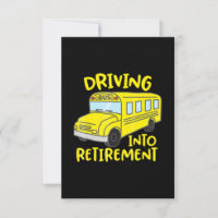 cadeau de retraite pour chauffeur d'autobus scolai