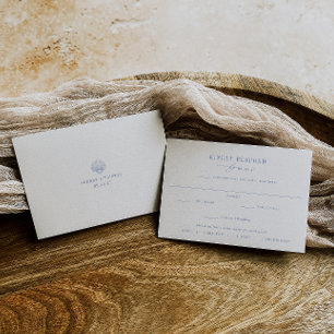 Cartons Réponse CAPE COD Mariage du choix de repas côtier