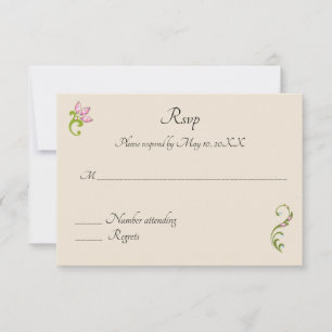 Cartons Réponse Carton d'invitation de mariage indien hindou paon 