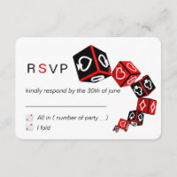 Casino moderne Chic Noir Rouge Blanc Casino Vegas 