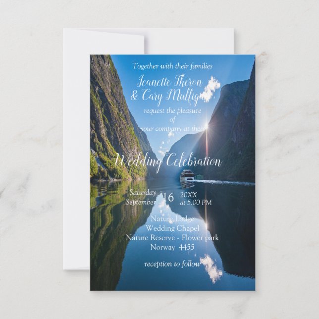 Cartons Réponse Célébrations norvégiennes (Devant)