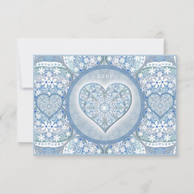 Cartons Réponse Céramique Lace Bleu clair (Devant)