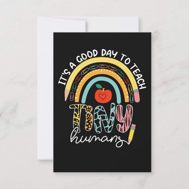 Cartons Réponse C'est une bonne journée pour apprendre à de minusc (Devant)