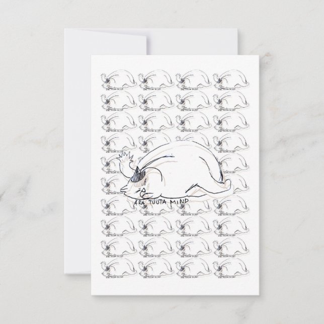 Cartons Réponse Chat Ghibli de style "Don´t Annoy Me" (Devant)