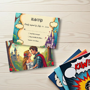 Cartons Réponse Château forestier enchanté Woodland Fairytale Mari