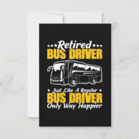 Chauffeur de Bus à la Retraite