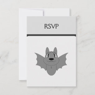 Cartons Réponse Chauve-souris mignonne