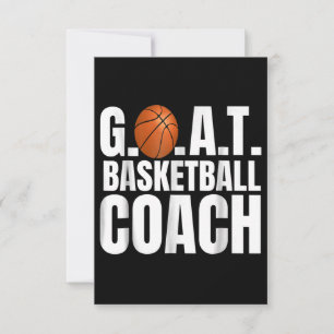 Cartons Réponse Chèvre Basketball entraîneur cadeau