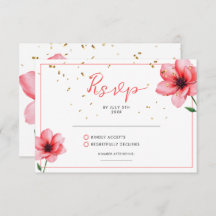 Chic Blush Rose Floral Confetti Mariage cadre