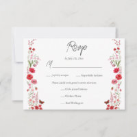 Choix de repas de mariage aux fleurs sauvages rose