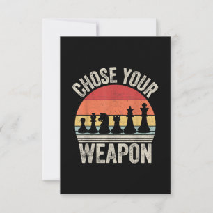 Cartons Réponse Choose Your Weapon