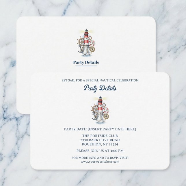 Cartons Réponse Code QR de balise maritime océanique (Plan your perfect ocean day.)