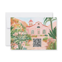 Code QR de destination rose Mexique