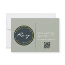 Code QR du Mariage floral botanique dynamique