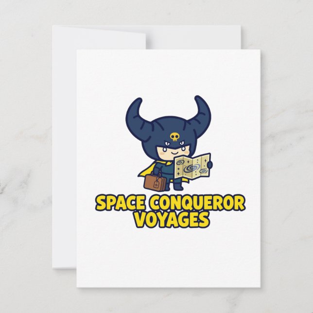 Cartons Réponse Conquérant de l'Espace Voyages Rétro Bande Dessiné (Devant)