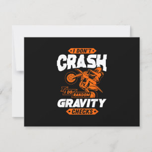 Cartons Réponse Contrôles de gravité aléatoires - Motocross & Dirt