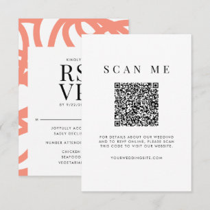 Cartons Réponse Coral Pop Moderne Minimaliste Abstrait