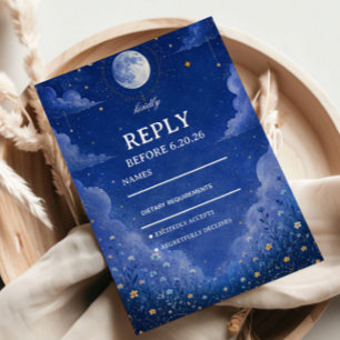 Cartons Réponse Cosmique Clair de Lune Céleste