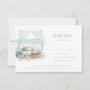 Cartons Réponse Côte Océanique   Plage   Répondre   Options de rep