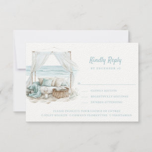 Cartons Réponse Côte Océanique   Plage   Répondre   Options de rep