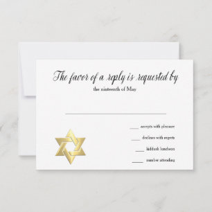 Cartons Réponse Couleur bat mitzvah Couleur Abstraite Aquarelle N'