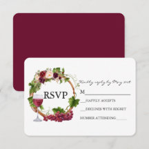 Couronne de mariage à vignes florales aquarelle