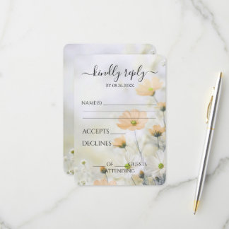 Cartons Réponse Créez vos propres fleurs orange délicates de maria