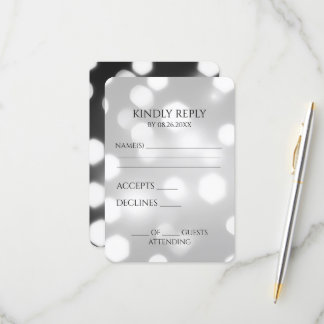 Cartons Réponse Créez votre propre Arrière - plan Hexagon Bokeh