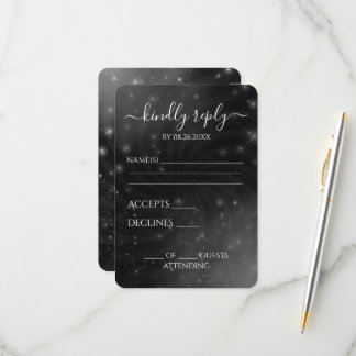 Cartons Réponse Créez votre propre - Ciel d'étoile spirale