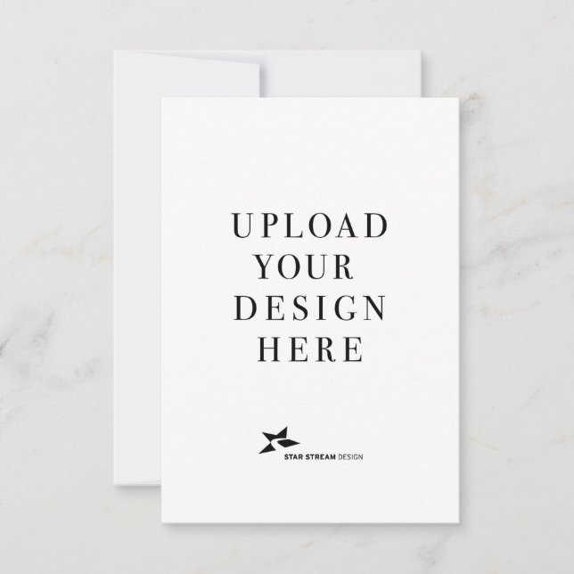 Cartons Réponse Créez votre propre portrait 8,9x12,7 cm (Devant)