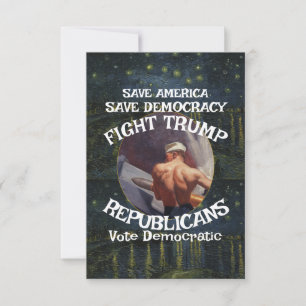 Cartons Réponse Czar Rue Menteur Trump POTUS Patriotique MAGA Trai