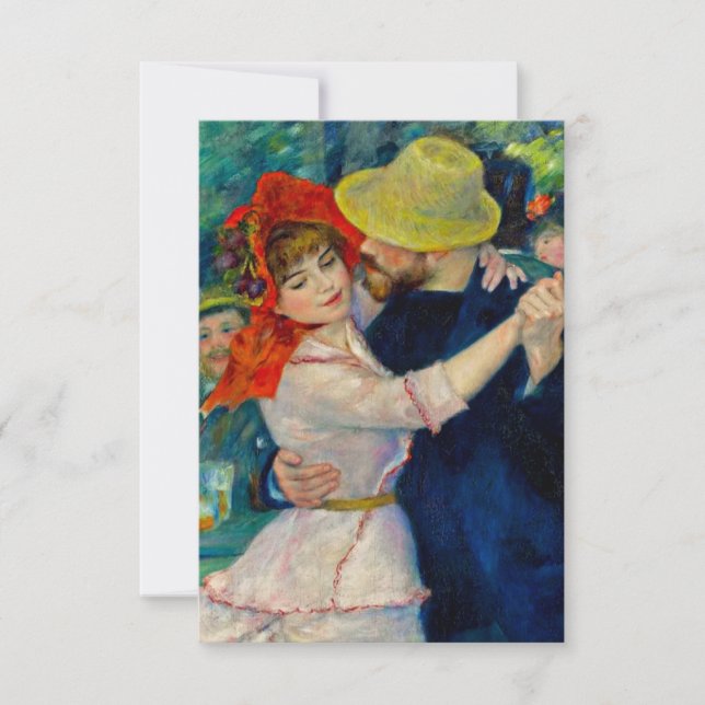 Cartons Réponse Danse à Bougival Pierre Renoir (Devant)