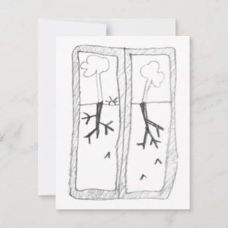 Cartons Réponse Dessins de racines ombragées
