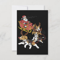Drôle Beagle chien cadeau de Noël pour Amoureux de