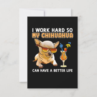 Cartons Réponse Drôle Chihuahua Chihuahua Lover Cadeaux