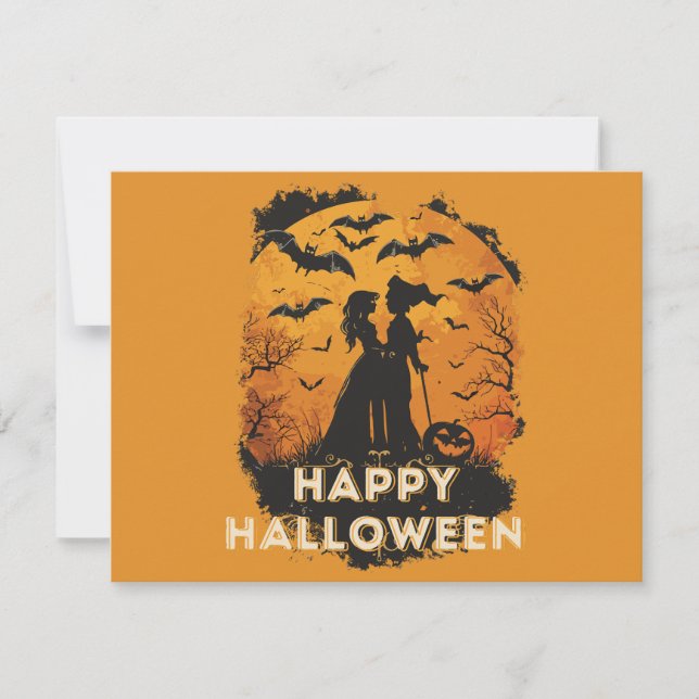 Cartons Réponse Duo d'Halloween (Devant)
