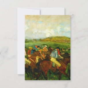 Cartons Réponse Edgar Degas Équitation