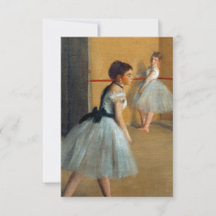 Cartons Réponse Edgar Degas Le Foyer de danse à l'Opéra
