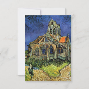 Cartons Réponse Eglise d'Auvers par Vincent van Gogh Mariage
