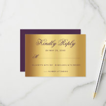 Élégant Mariage de calligraphie de script or de pr