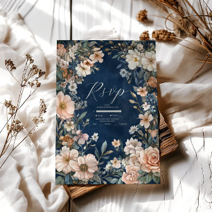 Cartons Réponse Élégant Mariage victorien Royal Elegance