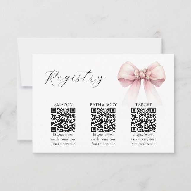 Cartons Réponse Elle lie le noeud du registre Insérez l'invitation (Devant)