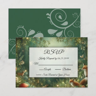 Cartons Réponse Emerald Green Enchanted Forest