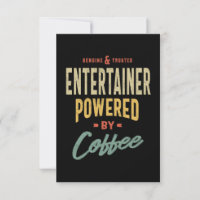 Entertainer Job Title Hommes Cadeau Femme
