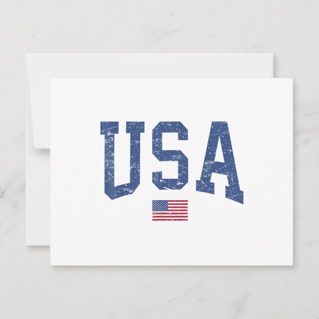 Cartons Réponse États-Unis Femmes Hommes Enfants Patriotique Améri (Devant)