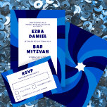 Cartons Réponse Étoile de tournage moderne de David Bat mitzvah de<br><div class="desc">Carte RSVP parfaite pour un bat mitzvah, bar mitzvah ou toute autre célébration juive ! La main a fait de l'art pour vous. ENTIÈREMENT PERSONNALISABLE ! Cliquez sur "Personnaliser" ci-dessus pour modifier le texte. Cliquez sur "modifier à l'aide de l'outil de conception" pour ajuster les polices, les couleurs et les...</div>