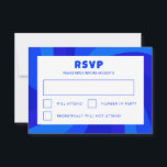 Cartons Réponse Étoile de tournage moderne de David Bat mitzvah de<br><div class="desc">Carte RSVP parfaite pour un bat mitzvah, bar mitzvah ou toute autre célébration juive ! La main a fait de l'art pour vous. ENTIÈREMENT PERSONNALISABLE ! Cliquez sur "Personnaliser" ci-dessus pour modifier le texte. Cliquez sur "modifier à l'aide de l'outil de conception" pour ajuster les polices, les couleurs et les...</div>