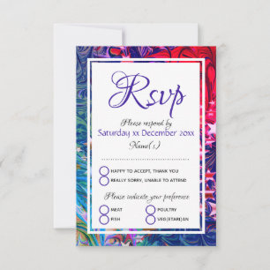 Cartons Réponse ÉTOILES DE NOËL Hiver Abstrait Repas festif