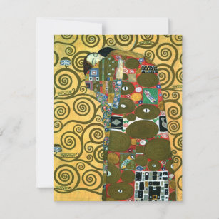 Cartons Réponse Exécution (L'Embrace) par Gustav Klimt Mariage